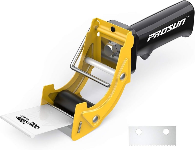 Prosun Fast Reload 2 Inch Tape Gun Dispenser Packing Packaging Sealing Cutter TG01 (TG01-YLW) - Image 1